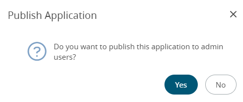 Publish Application