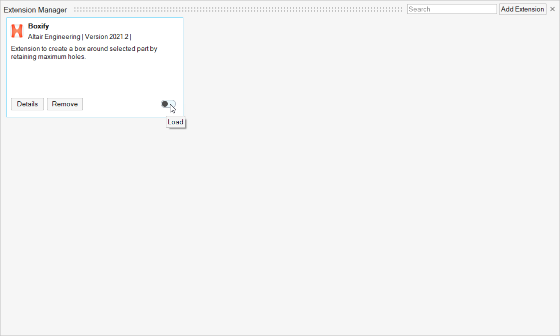 Load extension