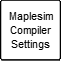 MaplesimCompilerOptions